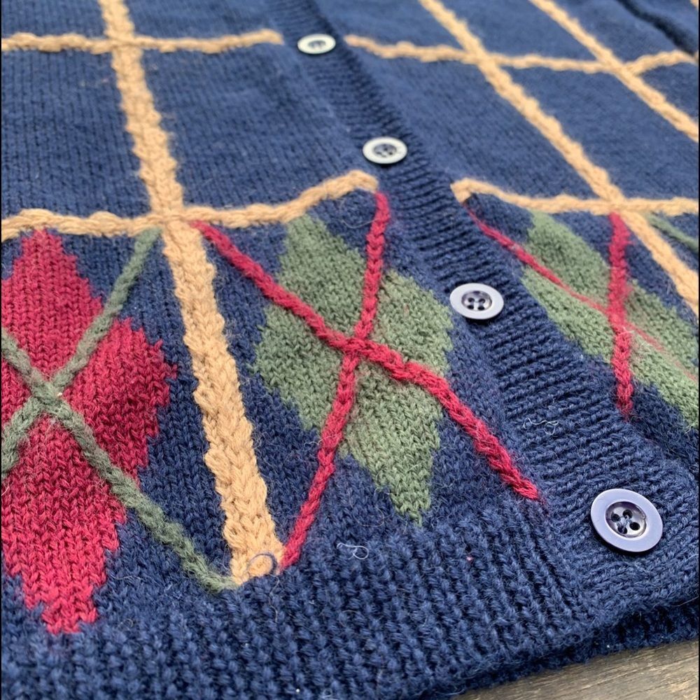 *Vintage* Pendleton Size Medium Button Up Cardiga… - image 3